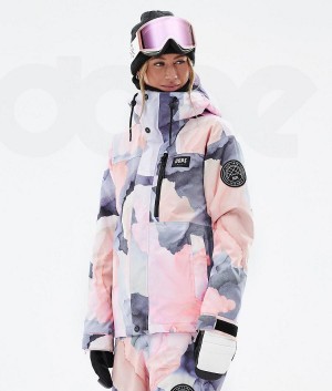 Dope Snow Blizzard W Full Zip Blot レディース スノーボードジャケット オレンジ | JPRW3468