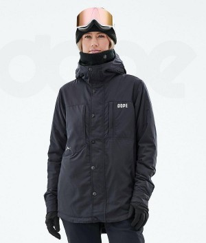 Dope Snow Insulated W レディース スノーボードジャケット 黒 | JPIS3489