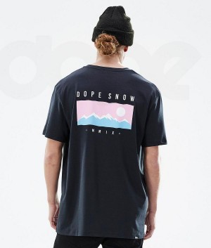 Dope Snow Standard Range メンズ Tシャツ 黒 | JPMA2994