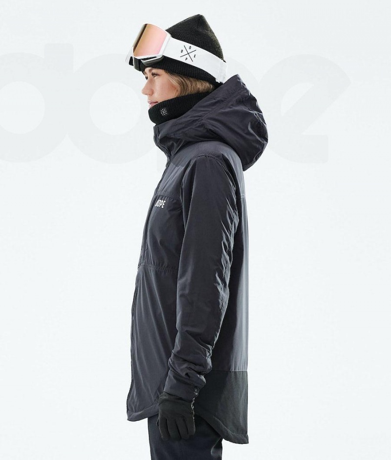 Dope Snow Insulated W レディース スノーボードジャケット 黒 | JPIS3489