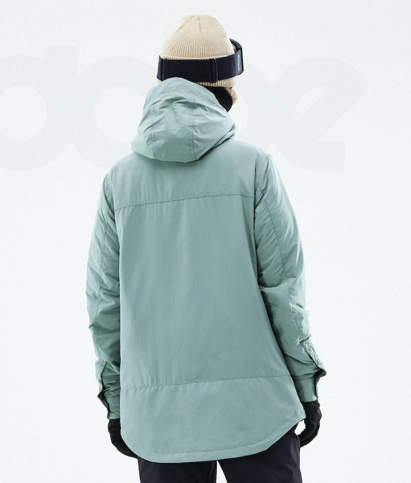 Dope Snow Insulated W レディース スノーボードジャケット 緑 | JPOR3488