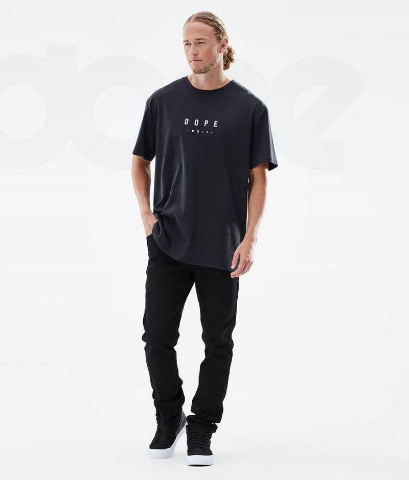 Dope Snow Standard Peak メンズ Tシャツ 黒 | JPRW2990