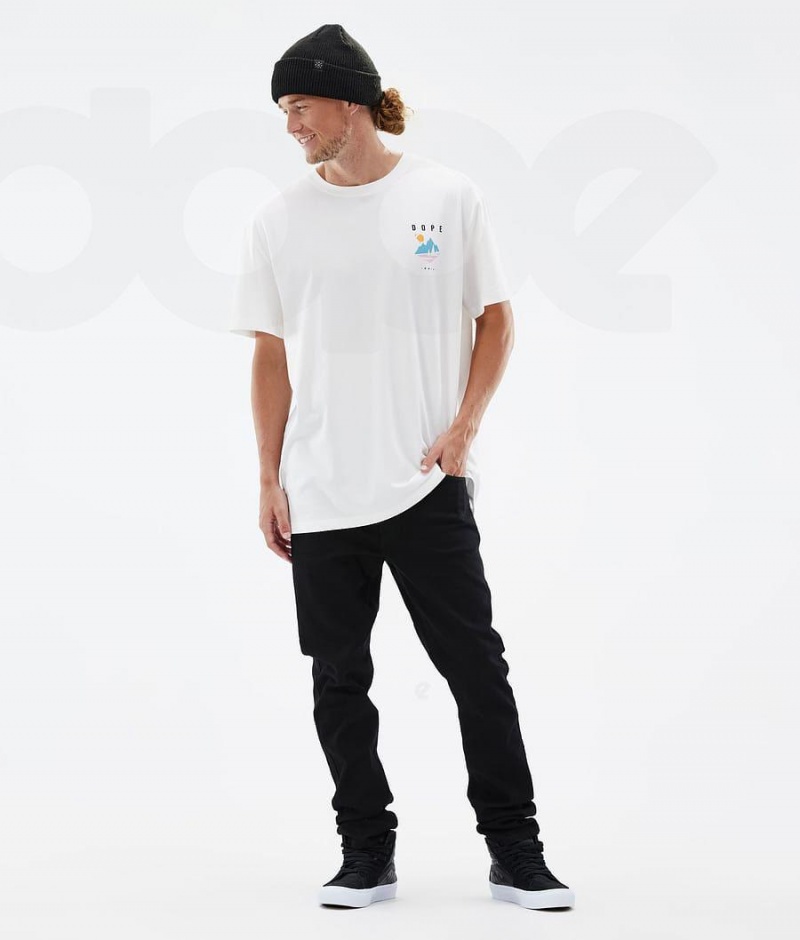 Dope Snow Standard Pine メンズ Tシャツ 白 | JPWY2992