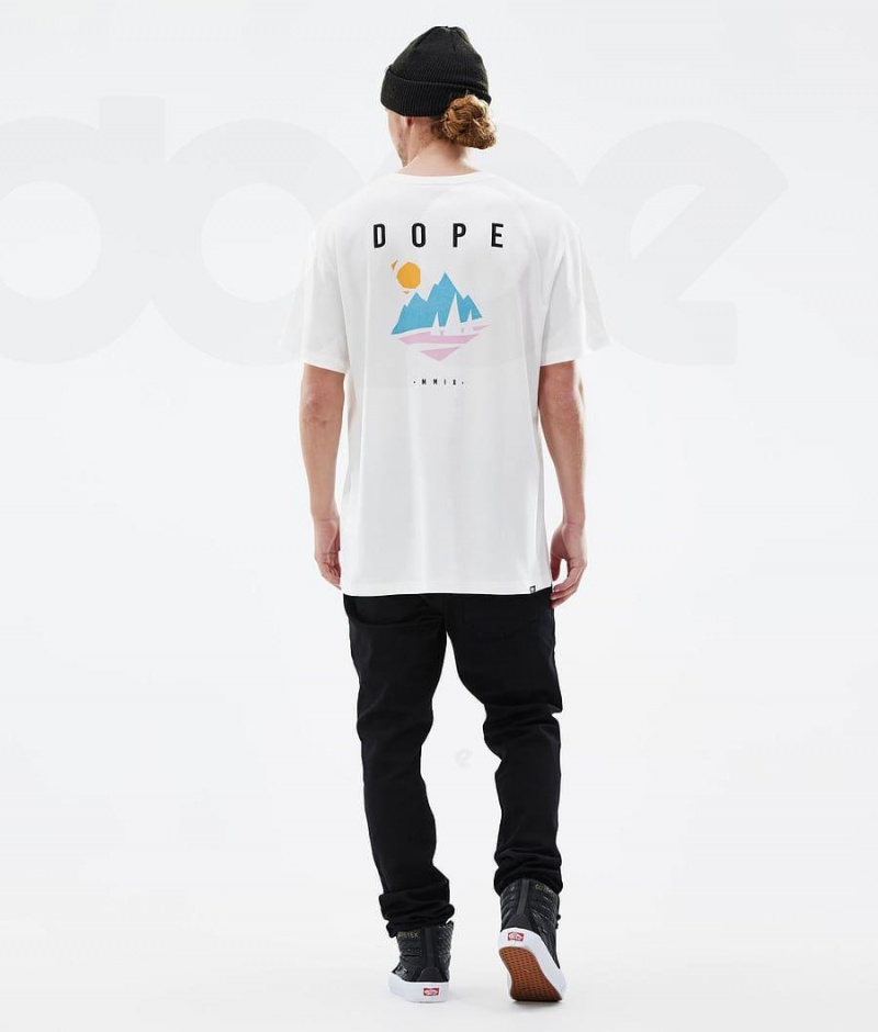 Dope Snow Standard Pine メンズ Tシャツ 白 | JPWY2992