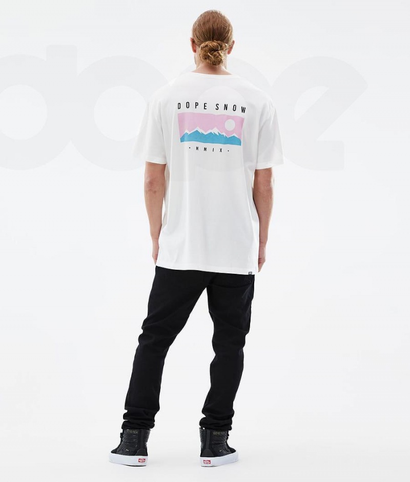 Dope Snow Standard Range メンズ Tシャツ 白 | JPQZ2993