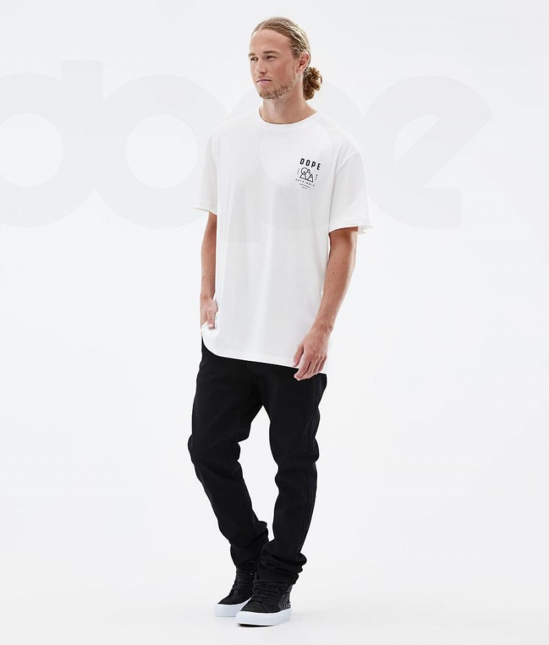 Dope Snow Standard Summit メンズ Tシャツ 白 | JPHK2996